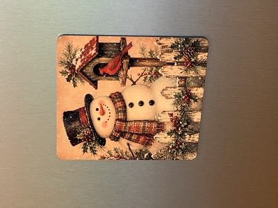 Snowman Cardinal 3
